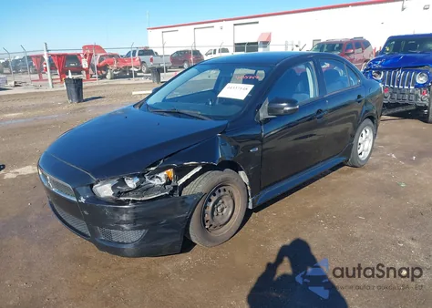 2015 Mitsubishi Lancer Es из США, поврежденный, VIN JA32U2FUXFU017729